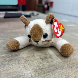 RARE/RETIRED Ty "Snip"💜 CUTESiamese Cat 🐈 Beanie Baby - Vintage 1996 with tags